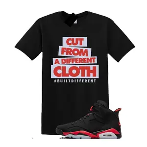 Unisex Shirt to Match AJ 6 Infrared Salesman 2026 Sneaker, 6 Infrared Salesman Shirt, 100% Cotton, Design Printed T-Shirt, Gift For Sneakerhead