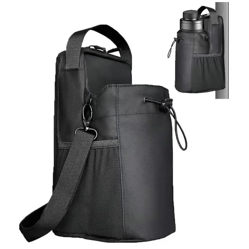 Waterproof 400D Oxford Sports Fitness Bag - Unisex Sling Messenger Bag with Adjustable Strap, Magnetic Mount, Water Bottle Holder, Eyeglass Pouch, Waterproof Shell for Spills, High-Capacity for Gym Workouts & Travel