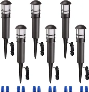 LeonLite Low Voltage Aluminum Landscape Path & Area Light （Wire needed）- 3000K/4000K/5000K