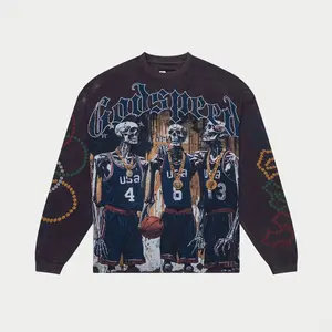 Godspeed DreamTeam '24 LS T-Shirt (Vintage Navy) 