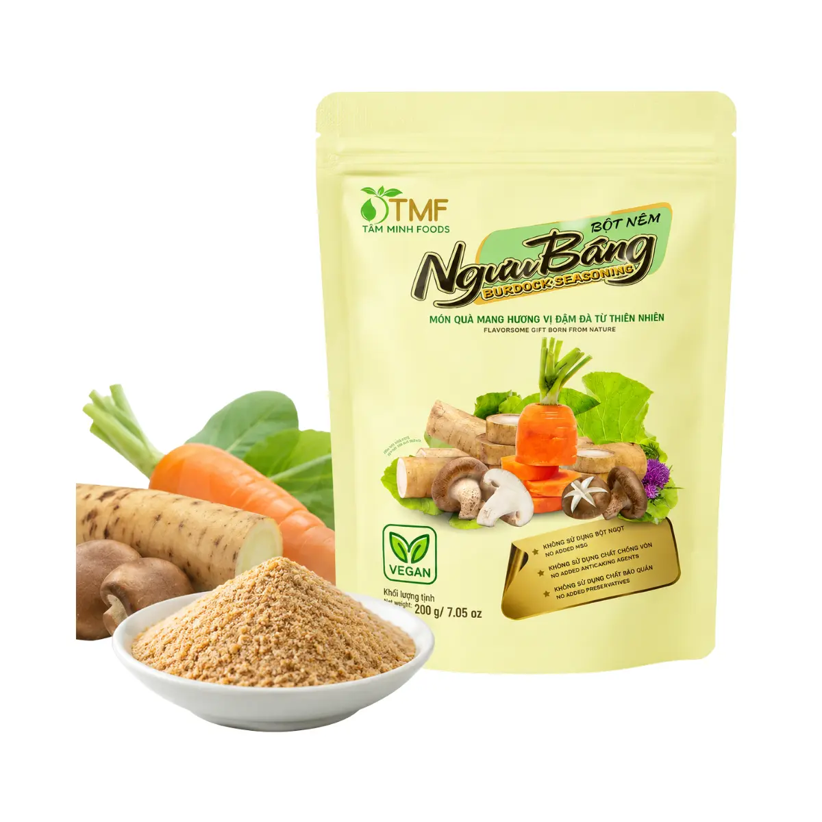 [Tam Minh Food] Burdock Seasoning Powder 200g