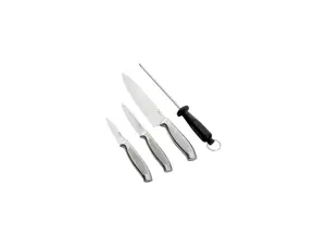 Oster 111914.04 Edgefield 4 Piece Cutlery Set - Stainless Steel Handle - 1.8/1.5 mm - Clam Pack