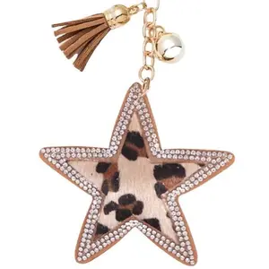 LGS Charms - Western - Rhinestone Keychain Fashion Accessory with Tassel