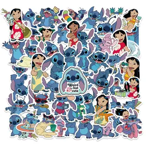 Disney Stitch Stickers 50PCS - Perfect for Disney Fans & Creative Projects - Ideal for Journals Planners & More