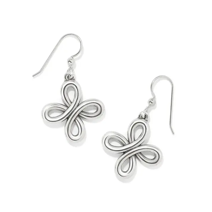 Brighton Interlok Curve French Wire Earrings