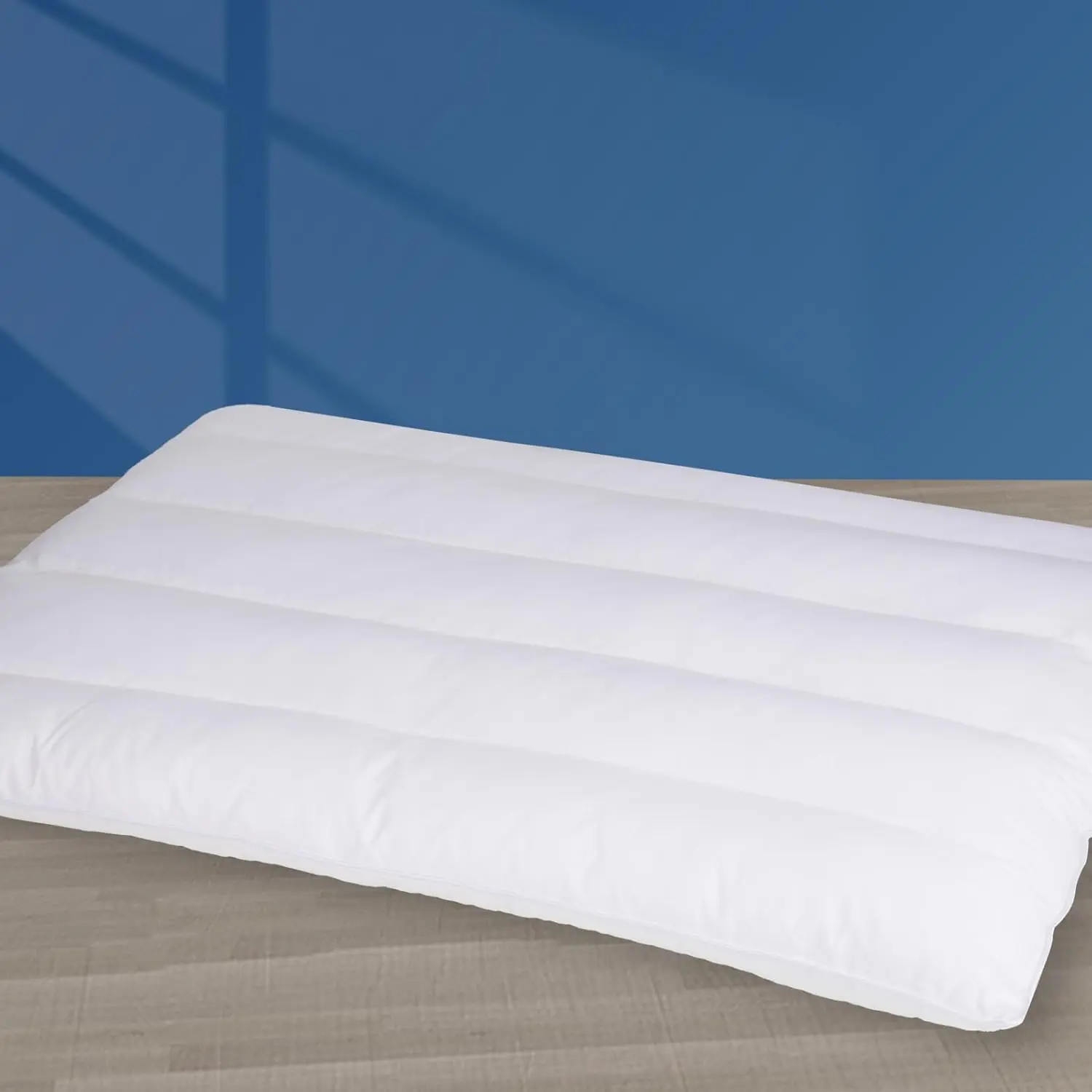 Ultra Flat Small Pillow for Sleeping, 18x13in Small Pillow for Travel 7D High Support 2.5 inch Height Ultra Thin Mini Pillows - Cotton