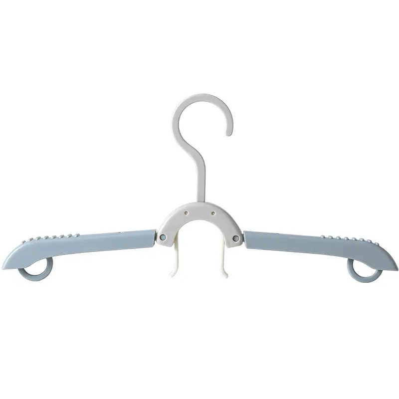 5 PCS Folding Travel Hangers, Portable Clothes Hangers for Travel, Dorm, Closet, Laundry Room & Space Saving Storage
