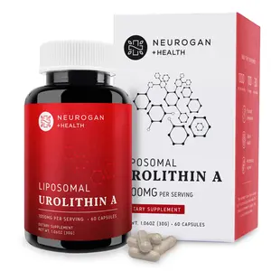 Neurogan Health Liposomal Urolithin A Capsules | 1,000 mg Per Serving, 60 Capsules