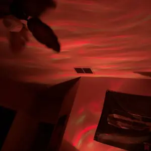 2 Scene -Ocean Wave & 3D Water RippleProjector Light-EasterEggLight 16-Color Round Lamp withControl, Relaxation & Romantic Night Ambience TiktokShopSpringGlowUp