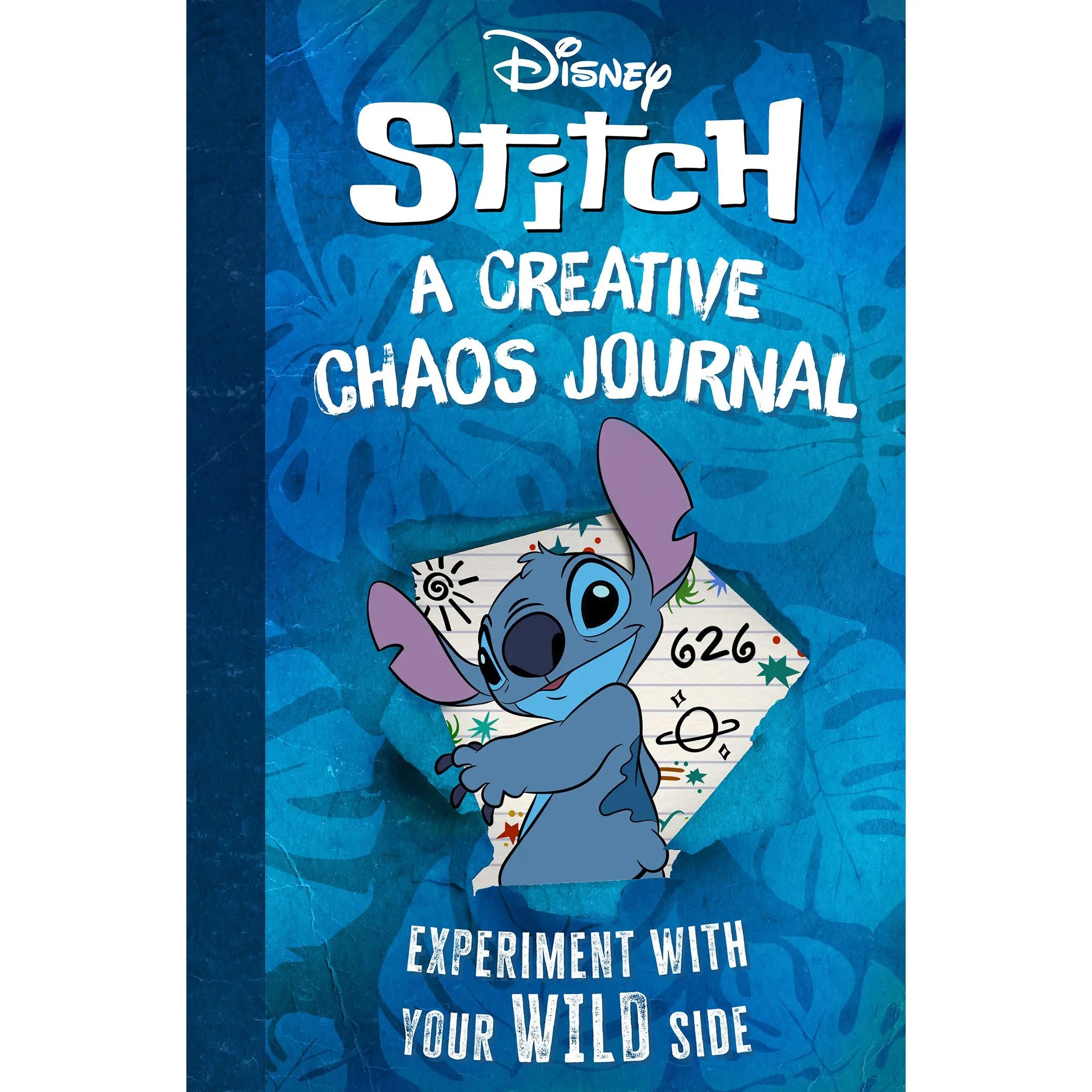 Disney Experiment 626 Stitch Cartoon Theme Journal, Printed Cover, Paper Pages, Office Stationery Notebook for Craft Supplies Creativity, Creative Expression, Encourages Craft Supplies