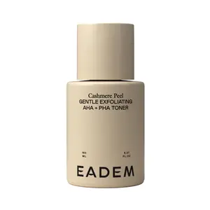 EADEM Cashmere Peel Gentle AHA + PHA Exfoliating Toner with 9% Lactic, Azelaic, Tranexamic Acids Korean Milky Texture for All Skin TypesUndo
