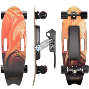 DNASKATE-M10 Skateboard with Remote, 35 Mph Top Speed,15 Miles Range, Longboard Skateboard for Adults ＆Teens