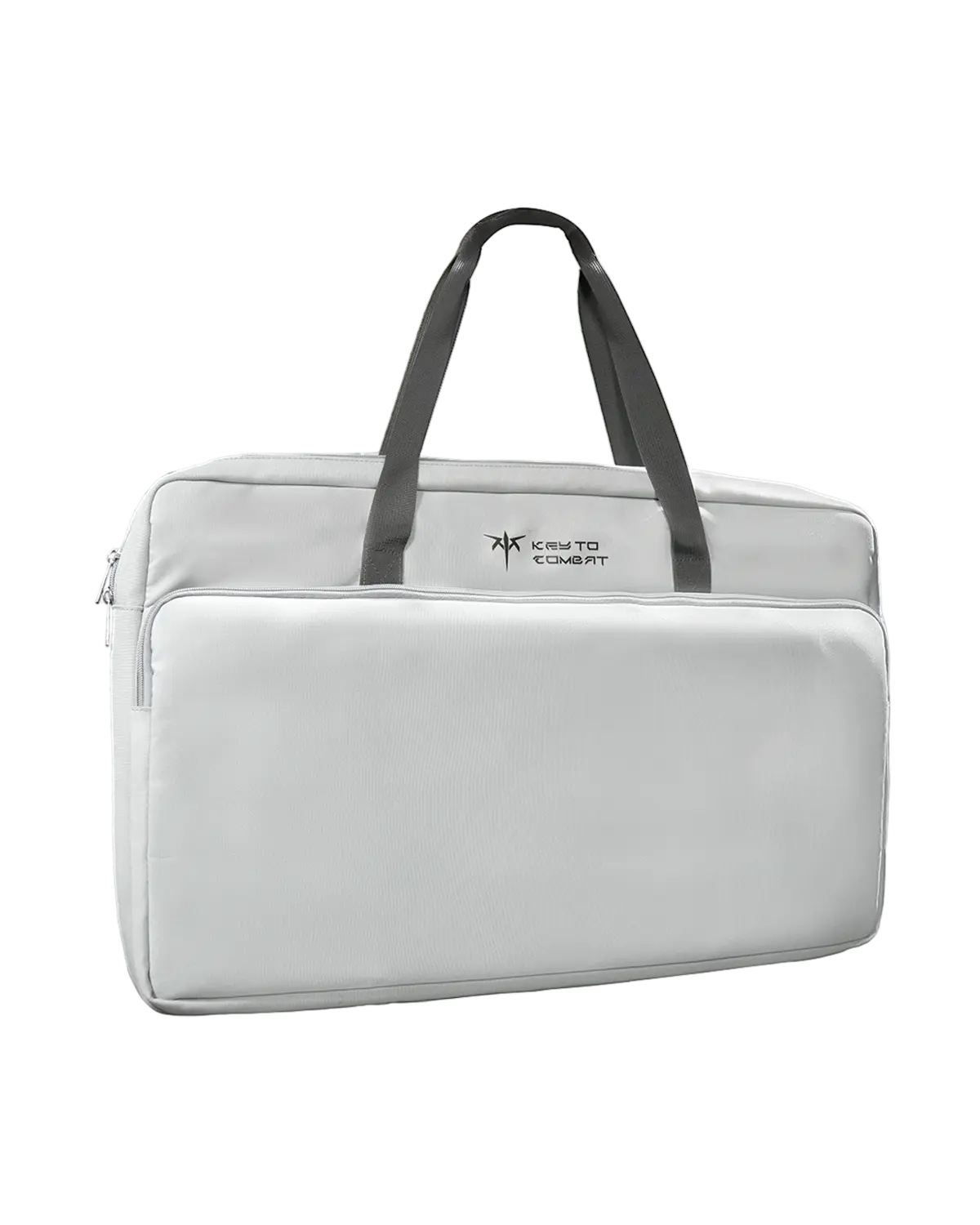Ktc Waterproof Canvas Business Computer Bag - Lightweight Computer Bag with Zipper Closure, Front Pocket & Exterior Pocket, Hangable 25-Inch Laptop Carryall (23.23x2.36x14.17 In) for Office Use, Work Laptop Bag