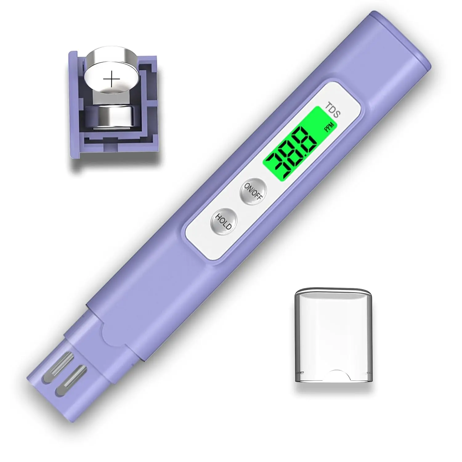2025 - Water Tester for Drinking Water - Accurate & Reliable 0-9999 ppm Water Quality Tester for Drinking Water, Aquariums, Tap Water, Pools, Hydroponics, and RO/DI Systems ()