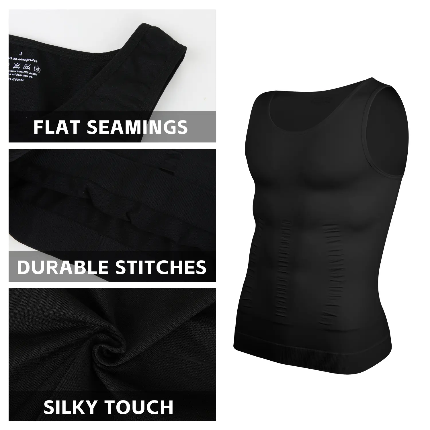1/2/3/4 Packs Menswear Body Shaper Shapewear Sports Vest Men Compression Shirt Breathable Stretchy Gym Lightweight Tummy Control Tops Suits Soft Fabric Formal Bestie 1/2/3/4 Packs Menswear Body Shaper Shapewear Sports Vest Men Compression Shirt Breathable Stretchy Gym Lightweight Tummy Control Tops Suits Soft Fabric Formal Bestie