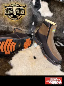 Slip Resistant Antiderrapante Zapato/ Bota de Trabajo para Hombre  2064KF /Slip Resistant Men's Work Boot / Shoe