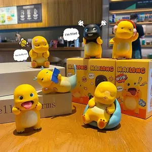 Nailong Lazy Daily Series Blind Box Desktop Decoration Toy Figure Trendy Collectible Car Ornament LOL Surprise Blind Box