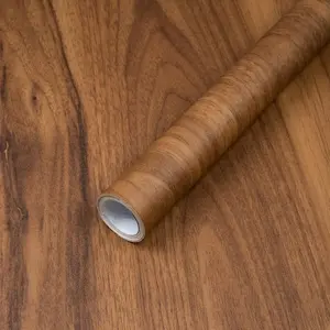 Wood Contact Paper Peel and Stick, Thicken Vintage Wood Grain Contact Paper for Countertops Furniture, Natural Wood Wallpaper Self-Adhesive Removable Waterproof Vinyl Film 15.7 in X 118 in