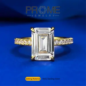 (SR041)S925 Sterling Silver Sugar Cube Ring Classic Design, Elegant and Unique, Perfect Gift for Women’s Daily Wear