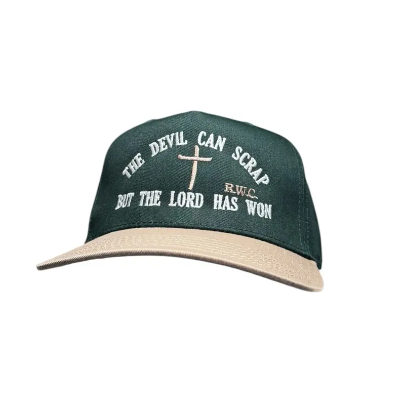 RW Lord Has Won Hat - Classic Design with Unique Features and Comfortable Fit Funny Quote Snapback Snapback Hat