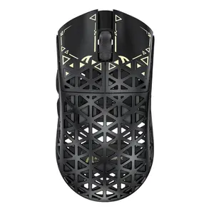 ATTACK SHARK Attack Shark R5 Ultra Carbon Fiber Wireless Gaming Mouse, 8000Hz Wireless Polling Rate, MCU Nordic 52840, DPI Up To 42000, Wireless/2.4G/Wired