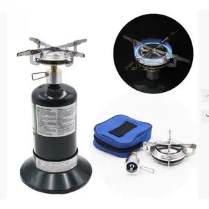 Lightweight Outdoor Camping Stove - Foldable Gas Stove for Cookout and Backpacking