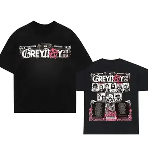 Greyday59 Tour 2026 Fans 2 Sided Merch T-Shirt, Vintage Tour Shirt Womenswear