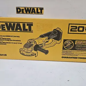 Dewalt 20v max 4-½" grinder Tool only