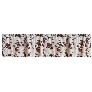 Cowhide Valance