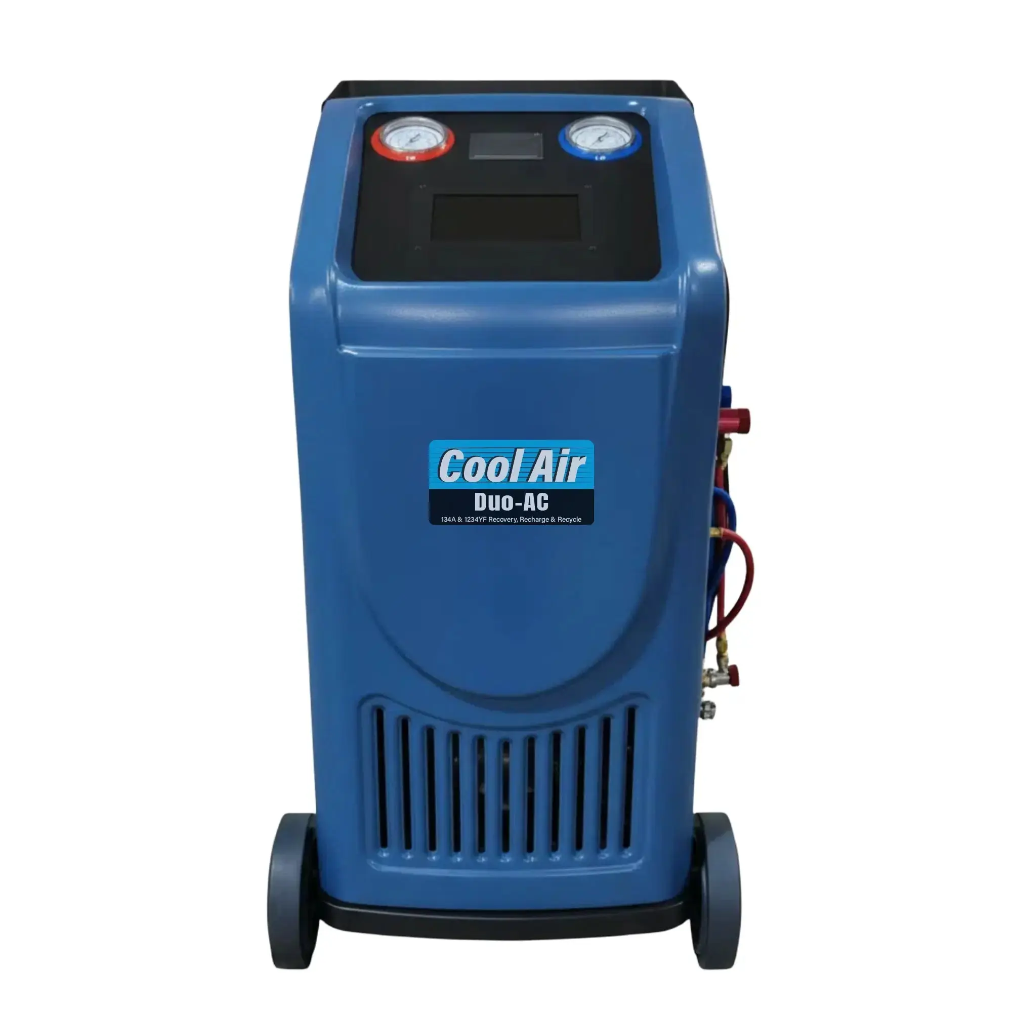 Lauco Cool Air Duo-AC Machine, Professional Automotive AC Recovery - 87243, A/C Service, Two Tanks