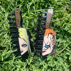 Tiffany and Chucky Knife Hair Claw Set