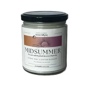 Midsummer Ritual Candle