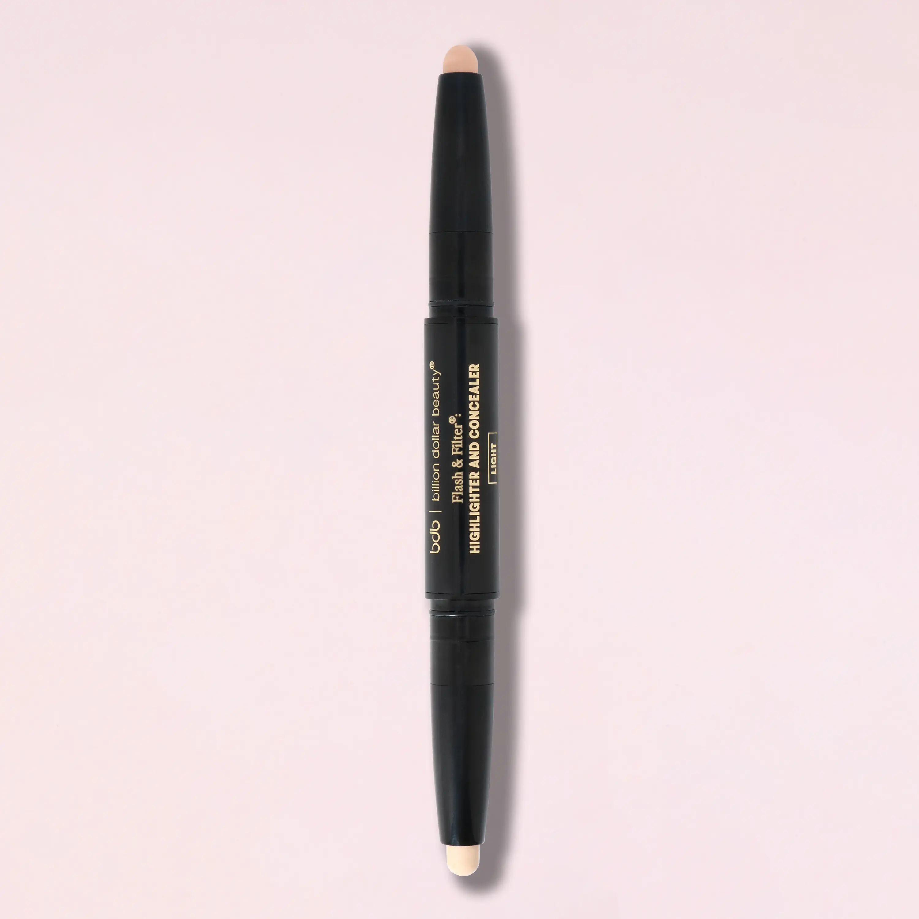 Billion Dollar Beauty Flash & Filter Highlighter & Concealer 2-in-1 Cream Concealer & Highlighter Duo for Makeup Contour & Corrector