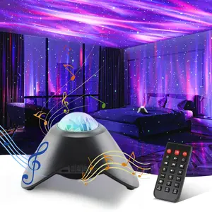 Star Projector, Galaxy Projector for Bedroom, LED Night Light Aurora Projector with Bluetooth Speaker, White Noise, Timer and Remote, Room Decor, Gifts for Kids, Adults, Christmas, Birthday Audio Black kitchen supplies