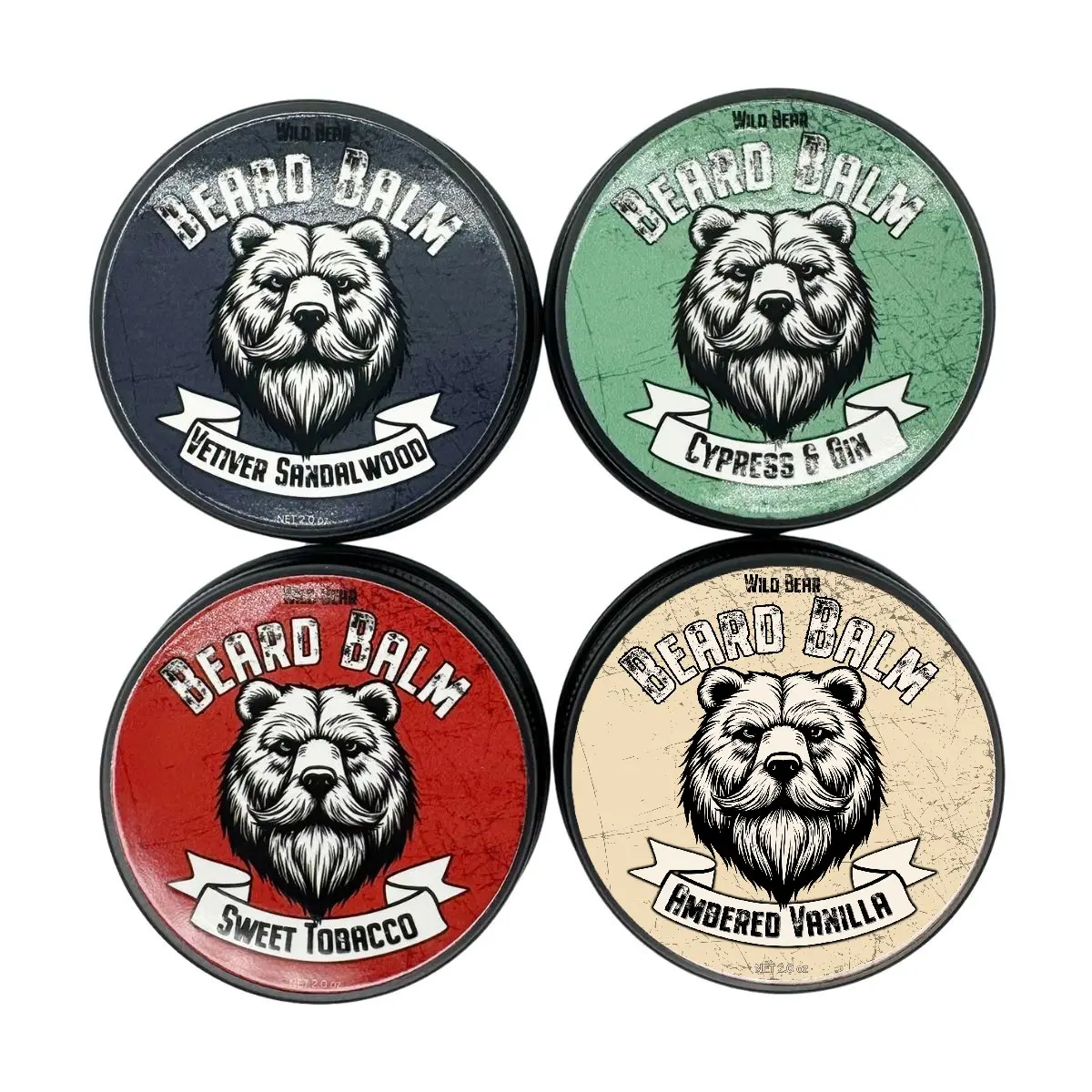 Wild Bear Market Beard Balm to hydrate, nourish, and shape your beard