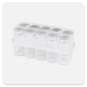 Vial Storage Box - Holds 10 - 10ML Vials