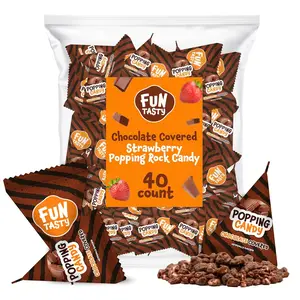 Funtasty Chocolate Covered  Strawberry Popping Candy
