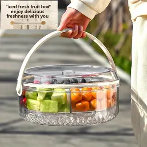 Portable Large Capacity Insulated Bucket, Outdoor Sealed Beverage Ice Bucket, Ideal for Fruits, Beer, Champagne, and Ice Cubes