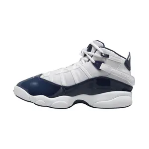 Air Jordan 6 Rings "White Cool Grey" - Men's Sneakers Casual High Top