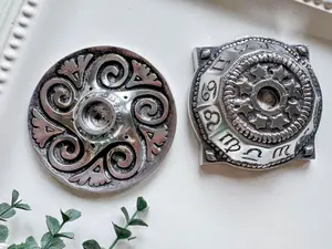 Metal Chime Candle Holder