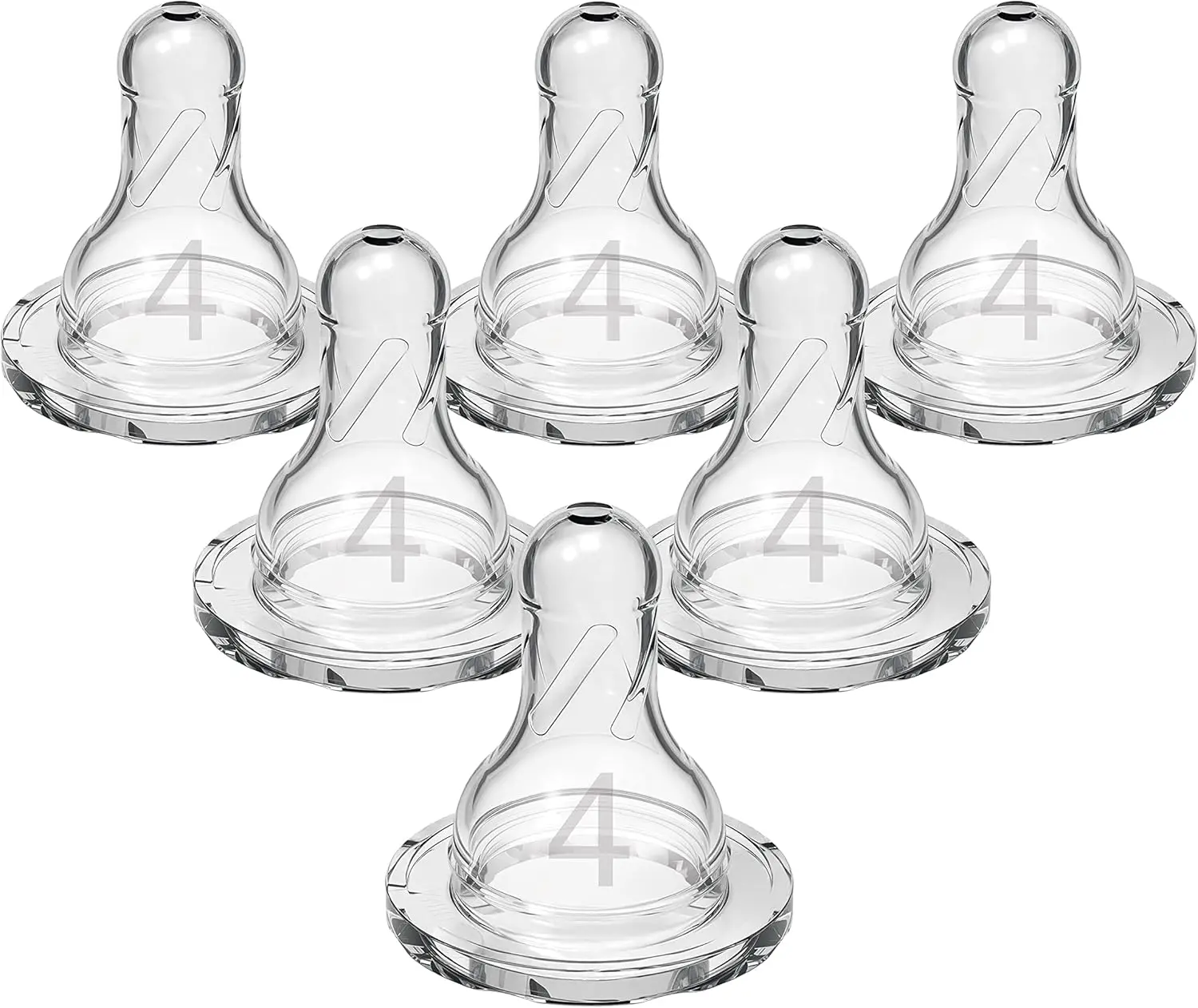 Original Nipple, Level 4 (9m+), 6 Count