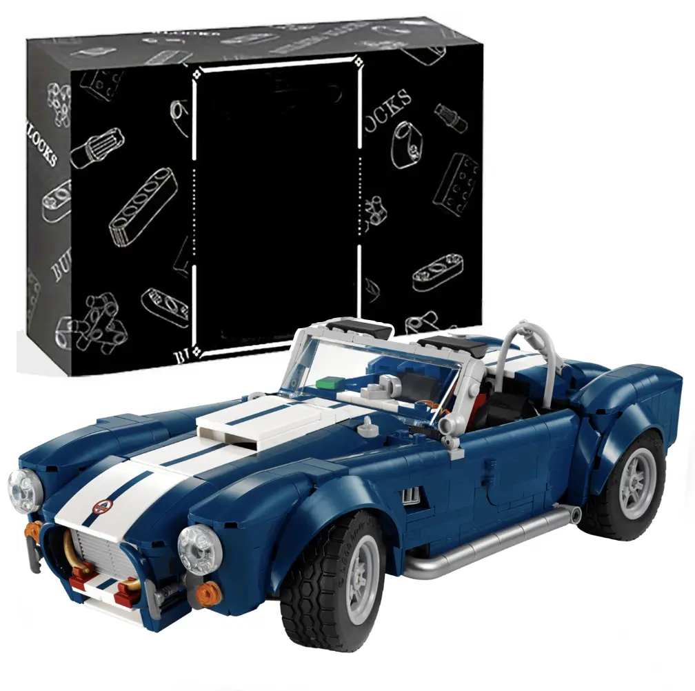 1241 Pieces Car Building Set for Adults - Bedroom, Office, or Book Shelf Decor for Sports Car Fans, Ages 18+ - Gift Idea for Birthdays #Summervibes