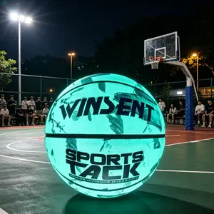 Night Game Glowing Basketball Perfect for Outdoor Play