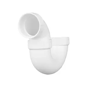 Charlotte Pipe Schedule 40 2 in. Hub x 2 in. D Hub PVC P-Trap – Durable Plumbing Fitting