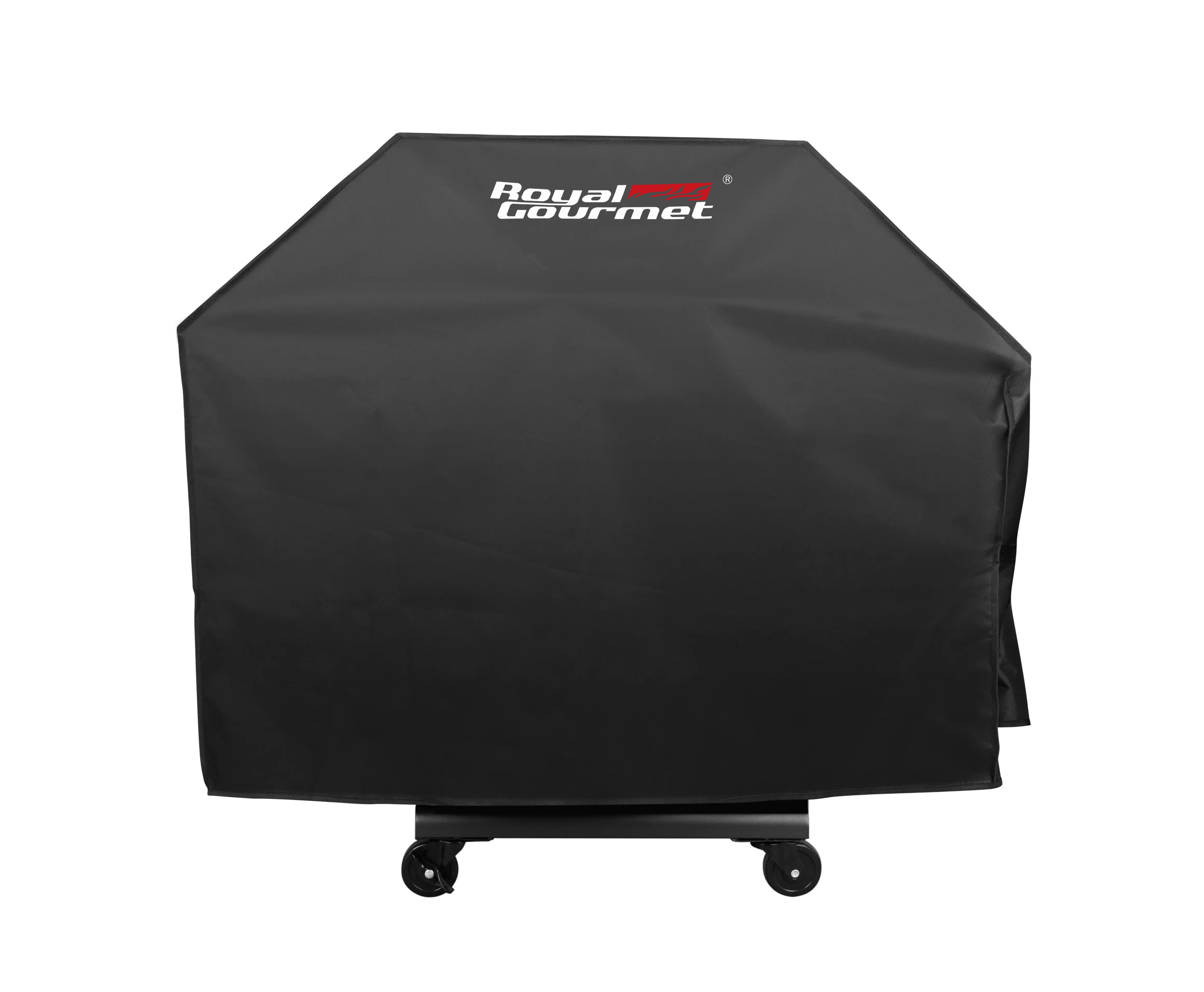Royal Gourmet CR5402 Grill Cover, Durable Oxford Polyester Outdoor BBQ Cover, Water Resistant, Weather Protection, Black
