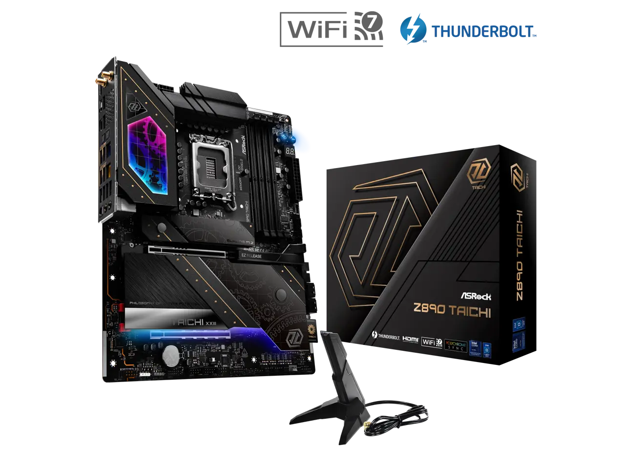 ASRock Z890 Taichi LGA 1851 Intel Z890 ATX Motherboard