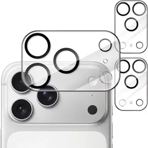 3-6PCS HD Camera Lens Protector Cover For iPhone 17 16 Series Tempered Glass Protection MagSafe Compatible For iPhone 17 17Air 17Pro 17ProMax 16ProMax