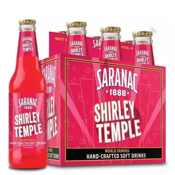 Saranac Shirley Temple Soda 1888 World Famous (6 Pack)