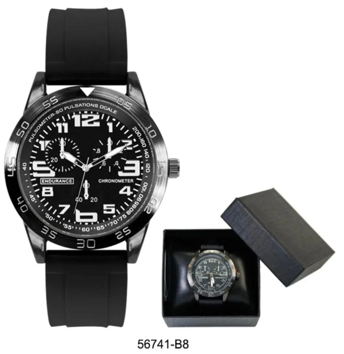 Pre P Silicon Band Watch (56741-B8)