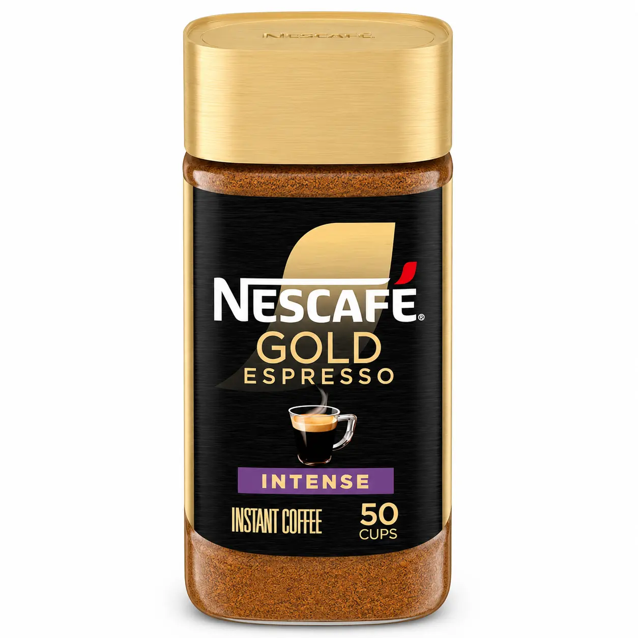 Nescafe, Gold Espresso Intense, Instant Coffee, 3.5 Ounce Nescafe, Gold Espresso Intense, Instant Coffee, 3.5 Ounce